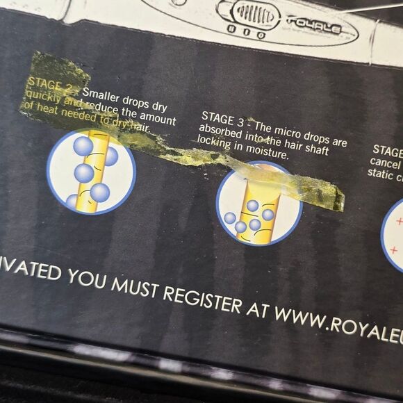 Pro Royale Professional 3 Piece Curler Set Zebra Print - Picture 13 of 16